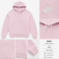 Nike Women's Pullover Fleece Hoodie- Light Pink- Size Large